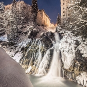 Wasserfall Gastein im Winter